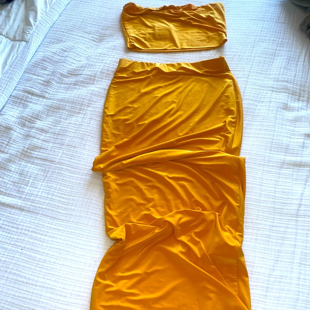 Yellow 2 piece set